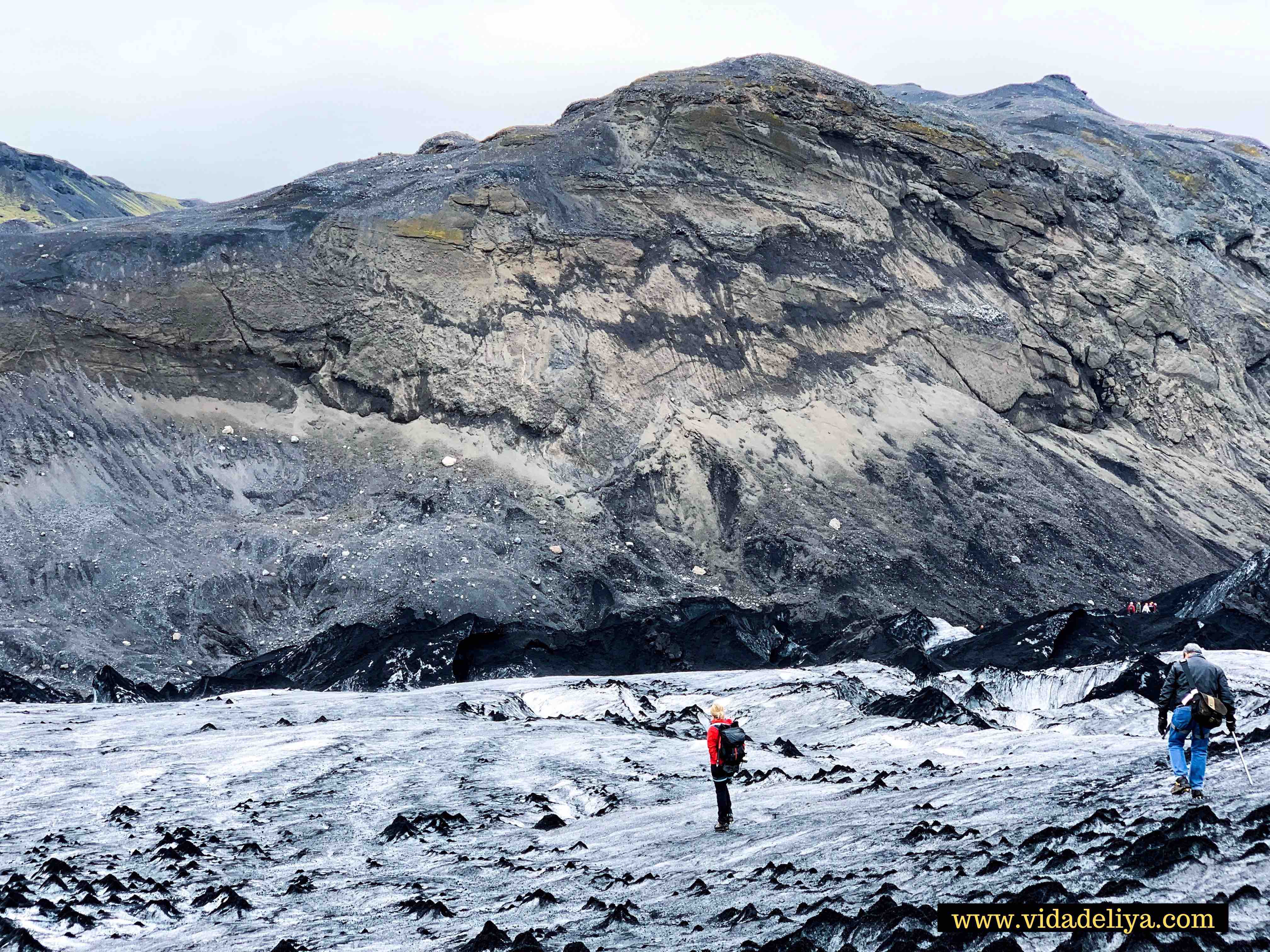 Glacier Walk on Sólheimajökull glacier