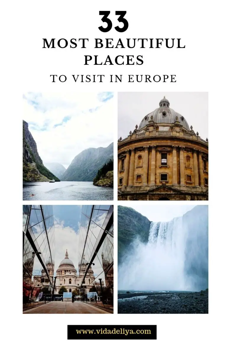 33 Most Beautiful Places to Visit in Europe (& Travel Hacks) - Doing ...